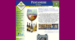 Desktop Screenshot of pentamerewinery.com